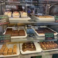 Everything on the picture is vegan.  at The Veg Box Cafe - Canterbury in Canterbury