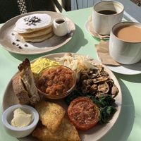 Classic English breakfast   at The Veg Box Cafe - Canterbury in Canterbury