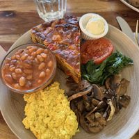 The VB Farinataa  at The Veg Box Cafe - Canterbury in Canterbury