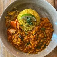 Hot pot of the day: dal at The Veg Box Cafe - Canterbury in Canterbury