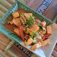 Panang curry at J&K Restaurant in Koh Chang