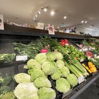 salad  at denn's Biomarkt - Karl Marx in Berlin