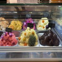 5 vegan options   at Gelato 101 in Encinitas