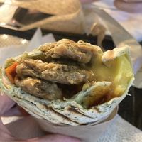 Amazing vegan kebab   at Efendi Doner in Bucharest