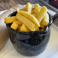 Fries, 18 lei  at Efendi Doner in Bucharest