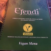   at Efendi Doner in Bucharest