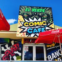 So cool! at El Verde Comic Café in Rio Grande