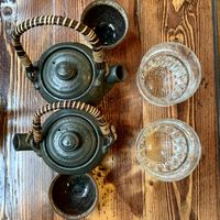 Green tea  at Hakata in South East London