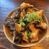 Aubergine karaage #Veganuary at Hakata in South East London