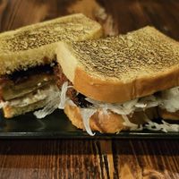 Sando with Aubergine at Hakata in South East London