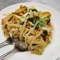 Pad thai at Jay Oh Vegetarian in Bangkok