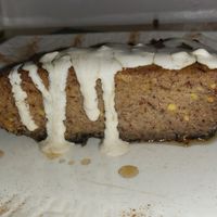 Banana and Ginger Cake at Tatale Vegan Restaurant in Accra