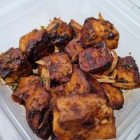 Tofu🤤 at Tatale Vegan Restaurant in Accra