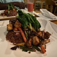 Tatale joloff  at Tatale Vegan Restaurant in Accra