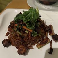 Jollof ricee  at Tatale Vegan Restaurant in Accra