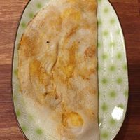 Potato Masala Dosa $7.00 at Baba Hawker in Brunswick