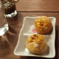 Puri puri with tamarind sauce at Baba Hawker in Brunswick