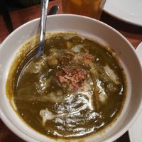 Chick pea, potato and spinach at Baba Hawker in Brunswick
