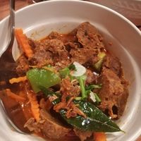 Vegan mutton at Baba Hawker in Brunswick