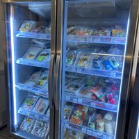 Frozen mock meats at Soyfoo   in Braybrook