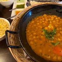 Chana aloo at Archana in Belfast