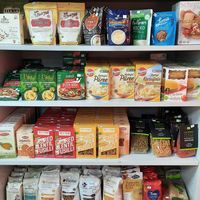 Vegan assortiment at Baronesha in Tirana