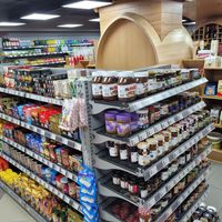 Lovely, clean, really well organised store at Baronesha in Tirana