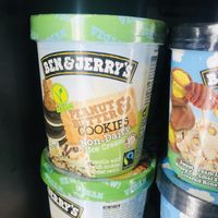 Vegan ice cream  at Baronesha in Tirana