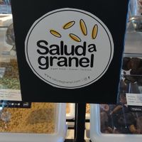 Sign at Salud a Granel in Tijuana