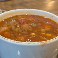 Side of soup at First Watch in Jacksonville