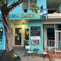 The outside of Culebra Coffee  at Culebra Coffee in Culebra