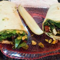 Vegan Tofu Wrap 😍💚 at Culebra Coffee in Culebra