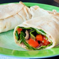 Breakfast vegan wrap 🥦💚 at Culebra Coffee in Culebra