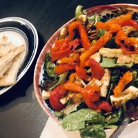 Tofu salad ✅ at Culebra Coffee in Culebra
