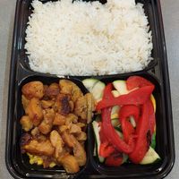 Veggie bowl (no beans) at MIA - Estefan Kitchen Express - Gate D in Miami