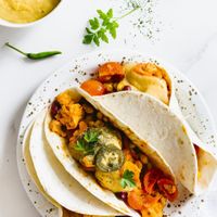 Delicious vegan taco! at Plantbeest - TARTElies in Antwerpen