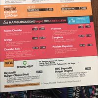 Carta at Dominos in Vina Del Mar