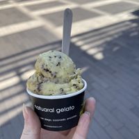 orange chip   at Bottega Italiana in San Diego