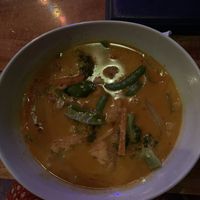 Massaman veggie curry at Blue Moon Bar in Koh Lanta