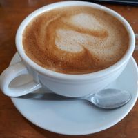 Almond milk latte at Bubba's - Had Yao in Koh Phangan