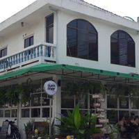 Outside at Summer Stone Cafe and Bistro in Koh Phangan