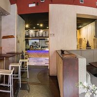 The entrance at Modrý Zub - Jindřišská in Prague