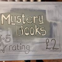 Mystery books 1 at Zero Waste Hub in Edinburgh