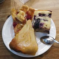 Always a great cake selection at Zero Waste Hub in Edinburgh