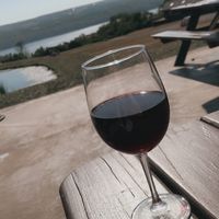 gorgeous views  at Grist Iron Brewing Company in Burdett