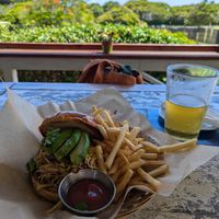 Taro burger at The Cabana Bar & Grill in Koloa