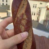 pretzel stick 3(!!!)€ at Brotgefuehle in Leipzig