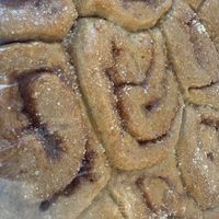 cinnamon rolls  at Brotgefuehle in Leipzig