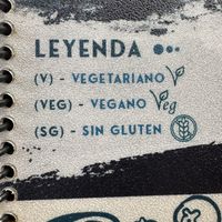 Love a well labeled menu!  at Barca de Oro in Las Penitas