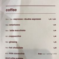 Menu at MXP - Wagamama - T1 in Ferno